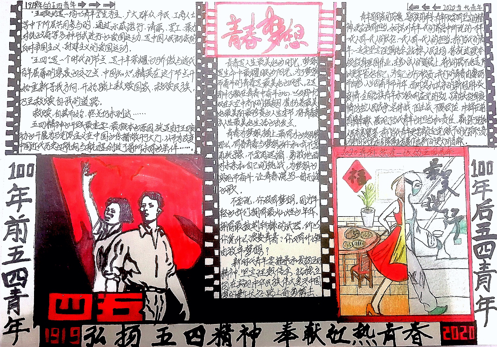 机电工程学院团委举办纪念五四运动101周年系列活动